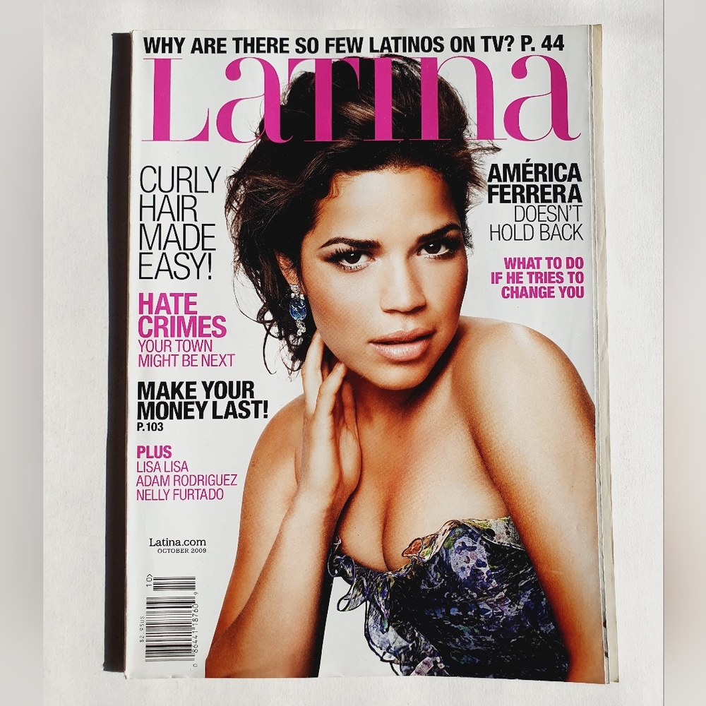 Latina Magazine October, 2009 - America Ferrera - Lisa Lisa - Nelly Furtado